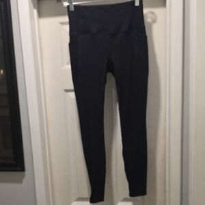 Reebok Women's Black High-Waisted Leggings